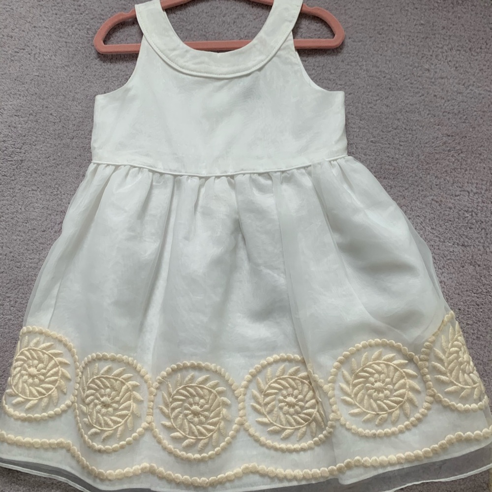 Janie and Jack off white formal dress